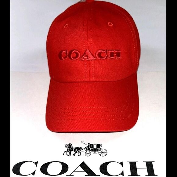 Coach Red Hat - Picture 1 of 3